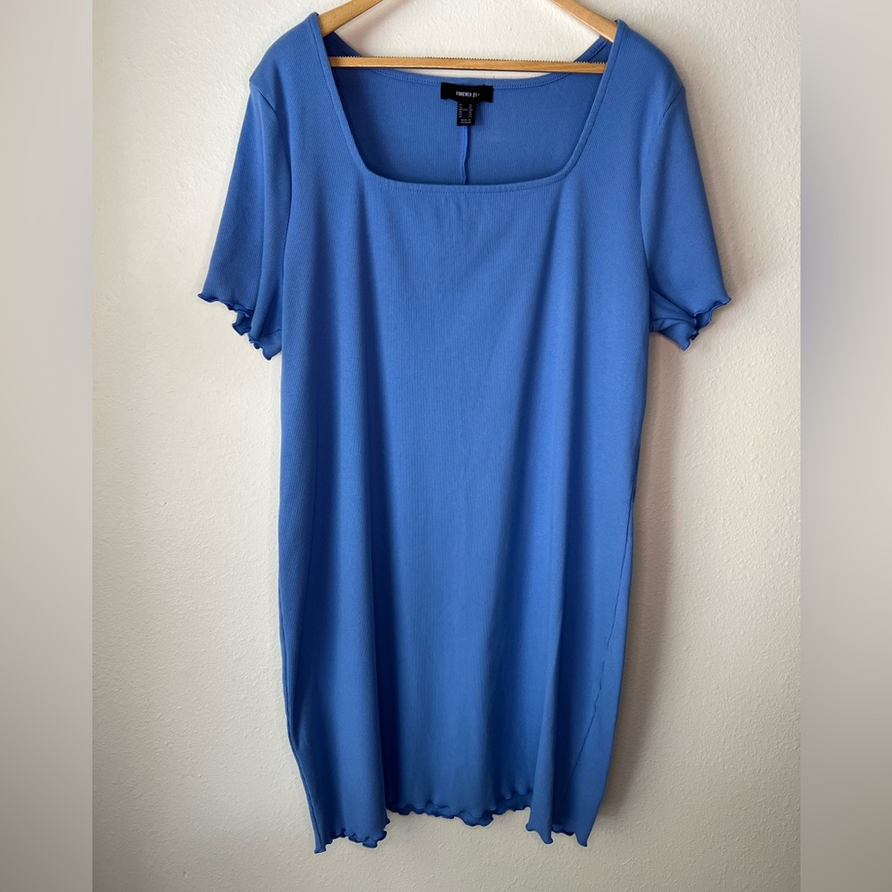 Light Blue Forever 21 Plus Dress size 3XL
